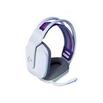 Bezdrôtová herná náhlavná súprava Logitech G733 LIGHTSPEED RGB White