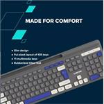 Bezdrôtová klávesnica CANYON HSET-W5 SET CS + optická myš