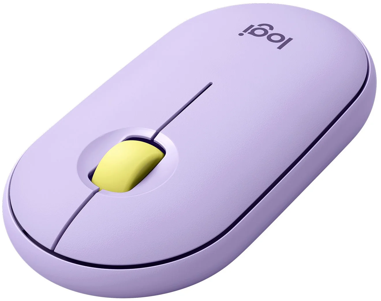 Bezdrôtová myš Logitech Pebble M350 Lavender Lemonade