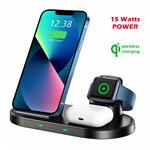 Bezdrôtová nabíjačka SWISSTEN 3v1 pre Apple a Samsung