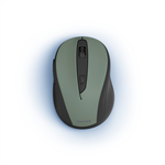 Bezdrôtová optická myš Hama MW-400 V2, ergonomická, zelená/čierna