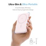 Bezdrôtová powerbanka Baseus PicoGo Qi2 5000mAh, 20W ružová