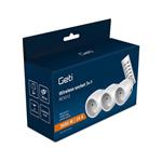 Bezdrôtová zásuvka Geti RCS312 3+1