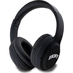 Bezdrôtové slúchadlá DKNY PU Leather Arch Logo Black
