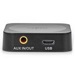 Bezdrôtový audio vysielač a prijímač NEDIS/ Bluetooth 4.2/ 3,5 mm výstup/ micro USB/ čierny