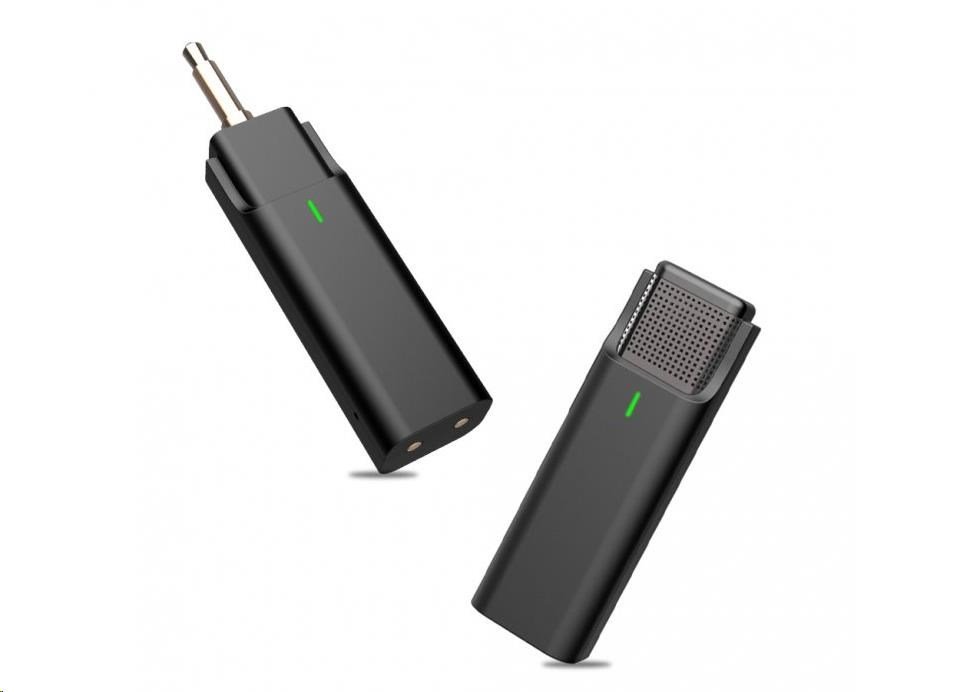 Bezdrôtový mikrofón Viking s klipom M301, 3,5 mm jack