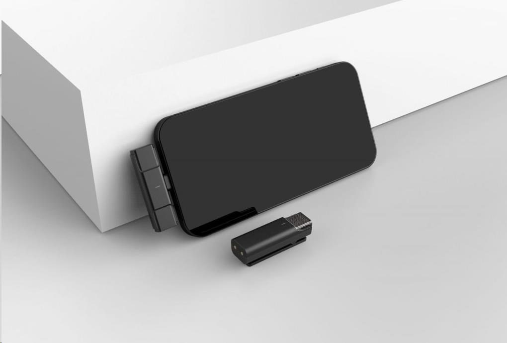 Bezdrôtový mikrofón Viking s klipom M301, konektor USB-C