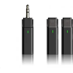 Bezdrôtový mikrofón Viking s klipom M302, 3,5 mm jack