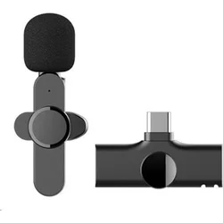 Bezdrôtový mikrofón Viking s klipom M360, konektor USB-C