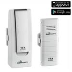 Bezdrôtový monitor klímy TFA 31.4001.02 WEATHERHUB - štartovací balík č. 1