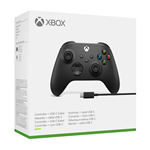 Bezdrôtový ovládač Microsoft Xbox + kábel USB-C