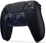 Bezdrôtový ovládač PlayStation 5 DualSense v čiernej farbe Midnight Black + USB kábel