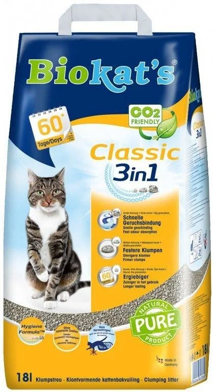Biokat's Classic 18l podstielka pre mačky