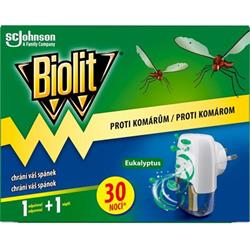 Biolit elektrický odpařovač s tekutou náplní Eukalyptus 30 nocí 21ml + strojek