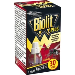 Biolit Plus tekutá náplň do elektrického odparovača 30 nocí - proti muchám a komárom 31 ml