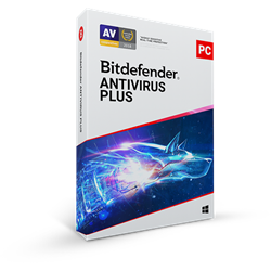 Bitdefender Antivirus Plus 1 rok, 5 PC