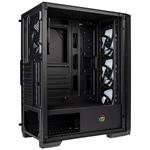 BitFenix Nova Mesh SE TG 4ARGB, černá