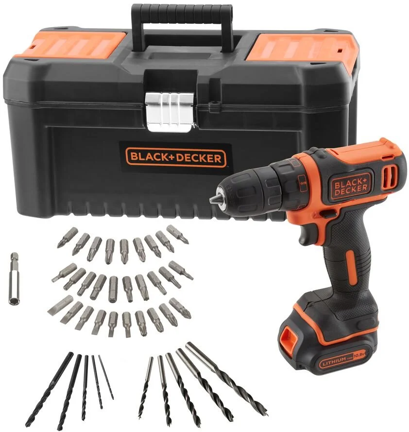 Black&Decker BDCDD121KA Kompaktná akumulátorová vŕtačka