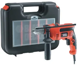 Black&Decker KR554CRESK Vrtačka příklepová, 550W, 2800ot./min, vrtání do oceli 13mm, kufr