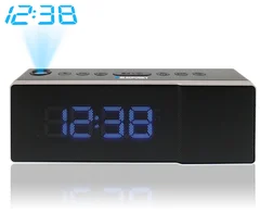 BLAUPUNKT rádiobudík CRP8BK, FM PLL, projekční, USB, černý