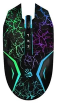 BLOODY N50 Neon herní myš, USB, černá