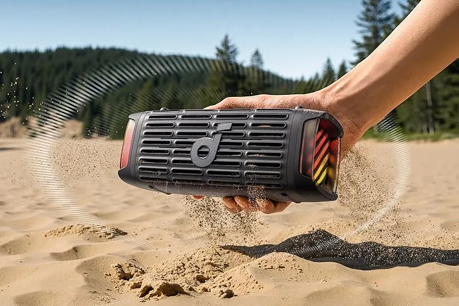 Bluetooth reproduktor Anker soundcore Boom 3i hnedý