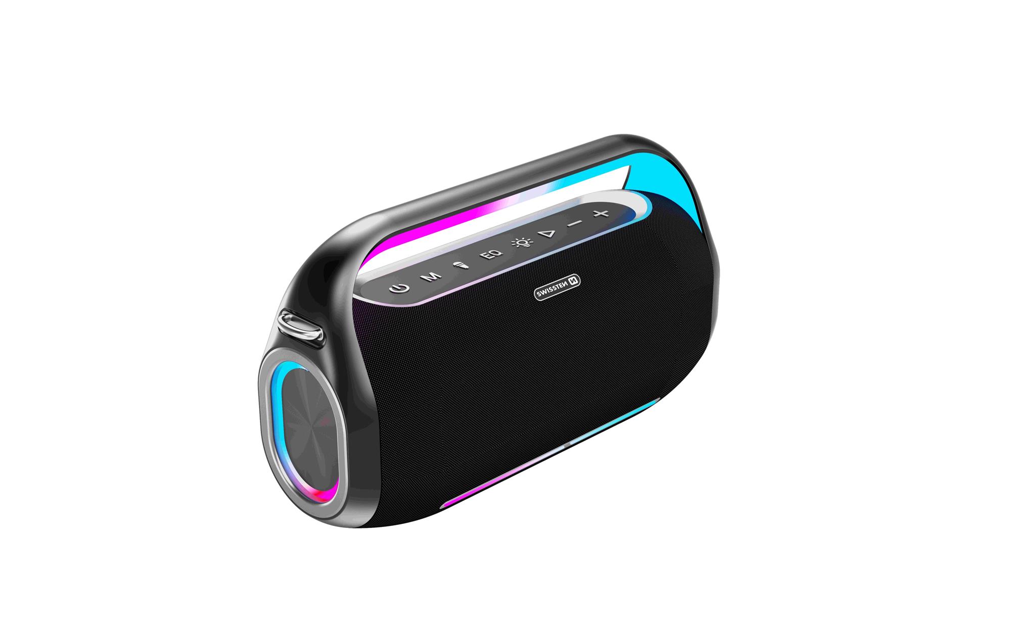 Bluetooth reproduktor Swissten Harmony 300 W, čierny