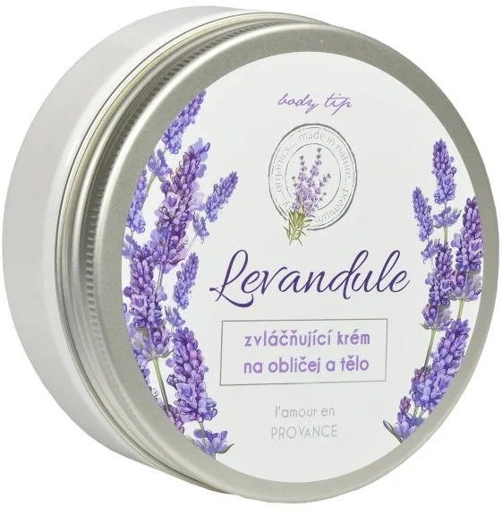 Body Tip PREMIUM Zjemňujúci krém na tvár a telo levanduľa 200ml