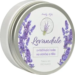 Body Tip PREMIUM Zjemňujúci krém na tvár a telo levanduľa 200ml