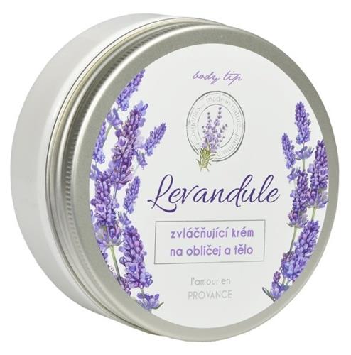 Body Tip PREMIUM Zvláčňující krém na obličej a tělo levandule 200ml