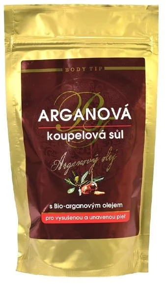 Body Tip Soľ do kúpeľa s arganovým olejom 300g