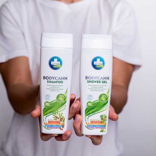 BODYCANN Prírodný sprchový gél s panthenolom 250ml