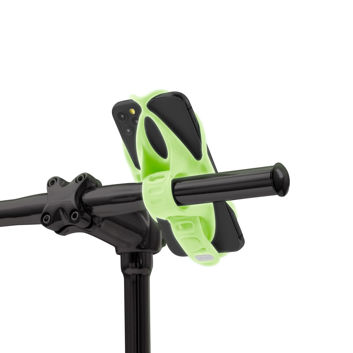 BONE Bike Tie 4 - Luminous Green, držiak na bicykel pre mobil 4.7-7.2" BK20052-LG