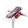 BONE držák na kolo pro mobil 4-6.5", Bike Tie Pro Pack - Red