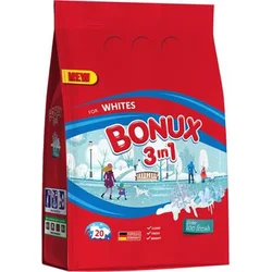 Bonux prací prášek White Polar Ice Fresh 20 PD/1,5kg