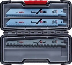 BOSCH 15-dielna sada pílových listov na drevo a kov Basic (2.607.010.901)
