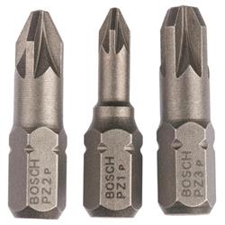 BOSCH 3-dielna sada skrutkovacích bitov Extra Hard (2.607.001.753)