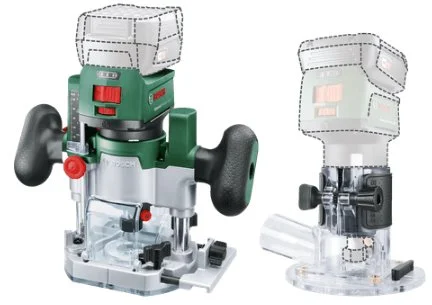 Bosch AdvancedTrimRouter 18V-8 (holý nástroj) + frézovací kôš (0.603.9D5.002)