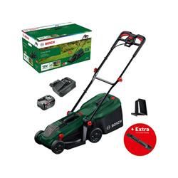 BOSCH Akumulátorová sekačka na trávu ROTAK 18V-32 vč. bat. a nab. + nůž (0.600.8B9.P00)