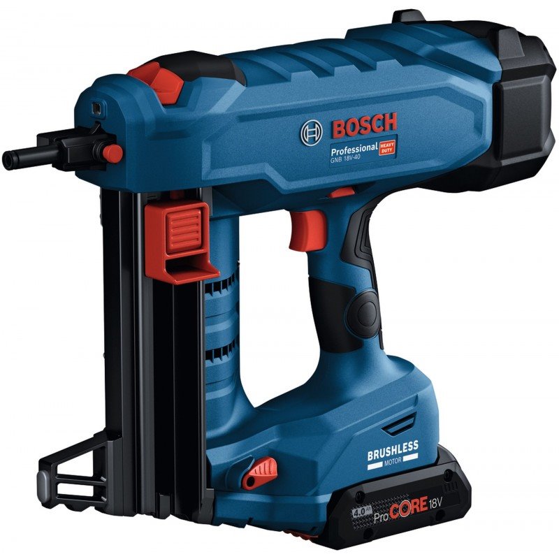 BOSCH Akumulátorové hřebíkovačky GNB 18V-40 (0.601.9L7.005)