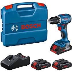 BOSCH Akumulátorový vrtací šroubovák GSR18V-45 + 3x ProCORE18V 4,0Ah (0.615.A50.02N)