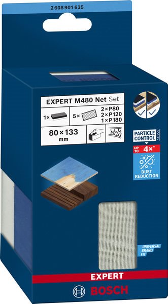 BOSCH Brusný blok EXPERT Dual Density 80 × 133 mm