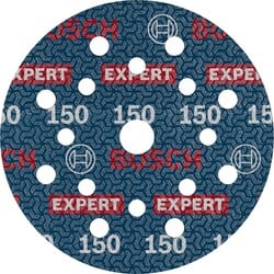 BOSCH Brúsny kotúč EXPERT O780 s fóliou, 125 mm, G150, 50 ks (2.608.902.411)