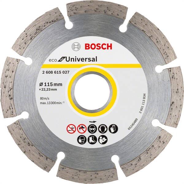 BOSCH Diamantový rezný kotúč ECO Pre univerzálne použitie (2.608.615.027)