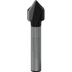BOSCH Drážkovací fréza tvaru V, 1”, D1 12,7 mm, L 12,7 mm, G 45 mm, 90° (2.608.628.415)