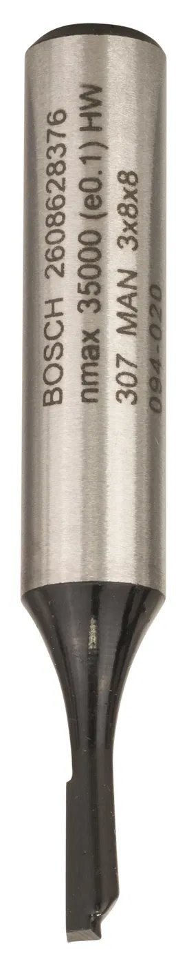 BOSCH Drážkovací nôž, 8 mm, D1 3 mm, L 8 mm, G 51 mm (2.608.628.376