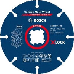 BOSCH EXPERT karbidový multifunkčný kotúč X-LOCK 125 mm, 22,23 mm (2.608.901.193)