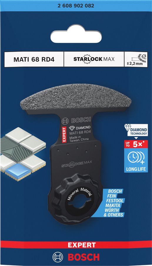 BOSCH EXPERT MATI 68 RD4 Corner Blade, 68 x 30 mm (2.608.902.082)