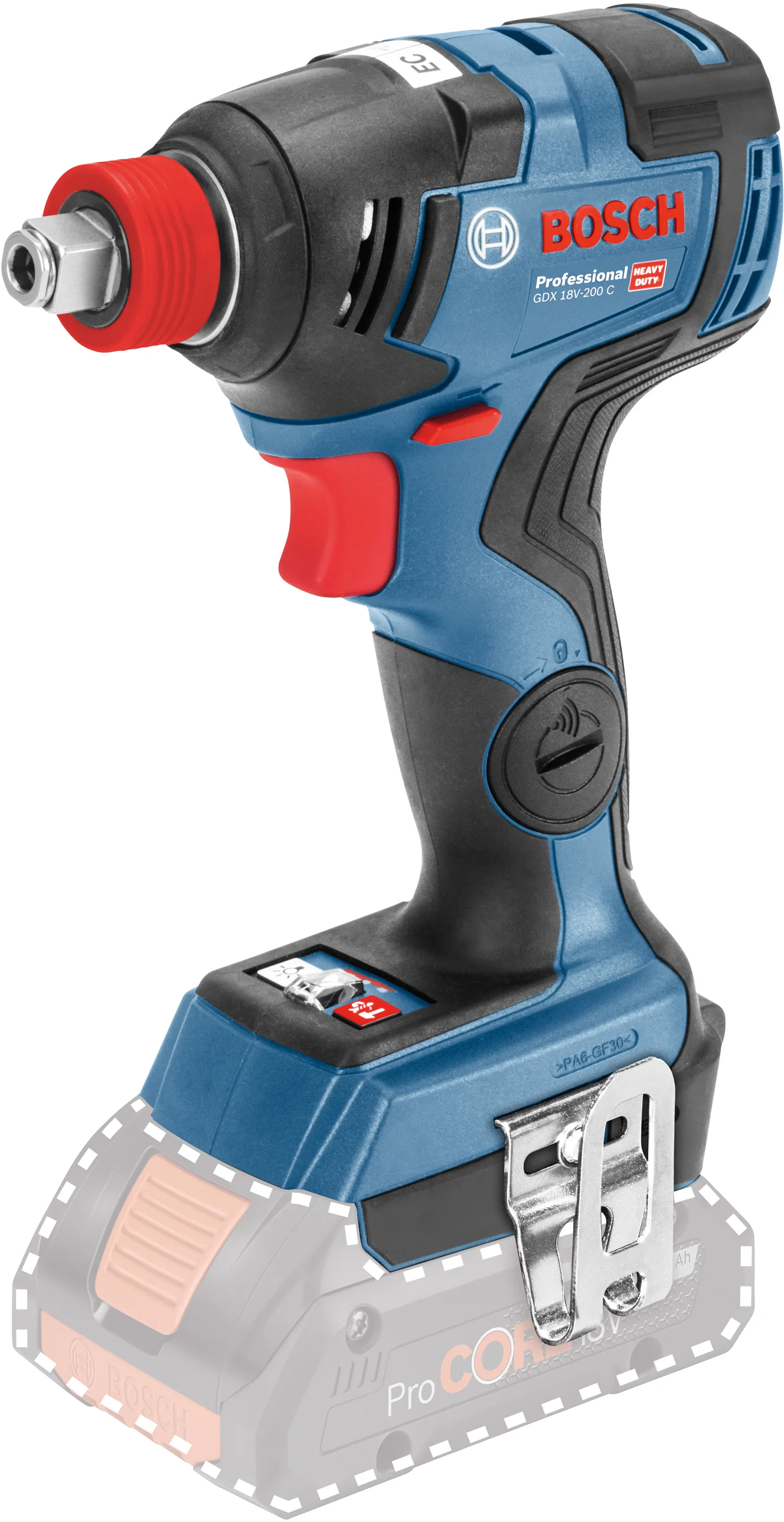 Bosch GDX 18V-200 C Professional, bez akumulátora (0.601.9G4.204)