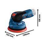Bosch GEX 12V-125 Professional, bez akumulátora (0.601.372.101)